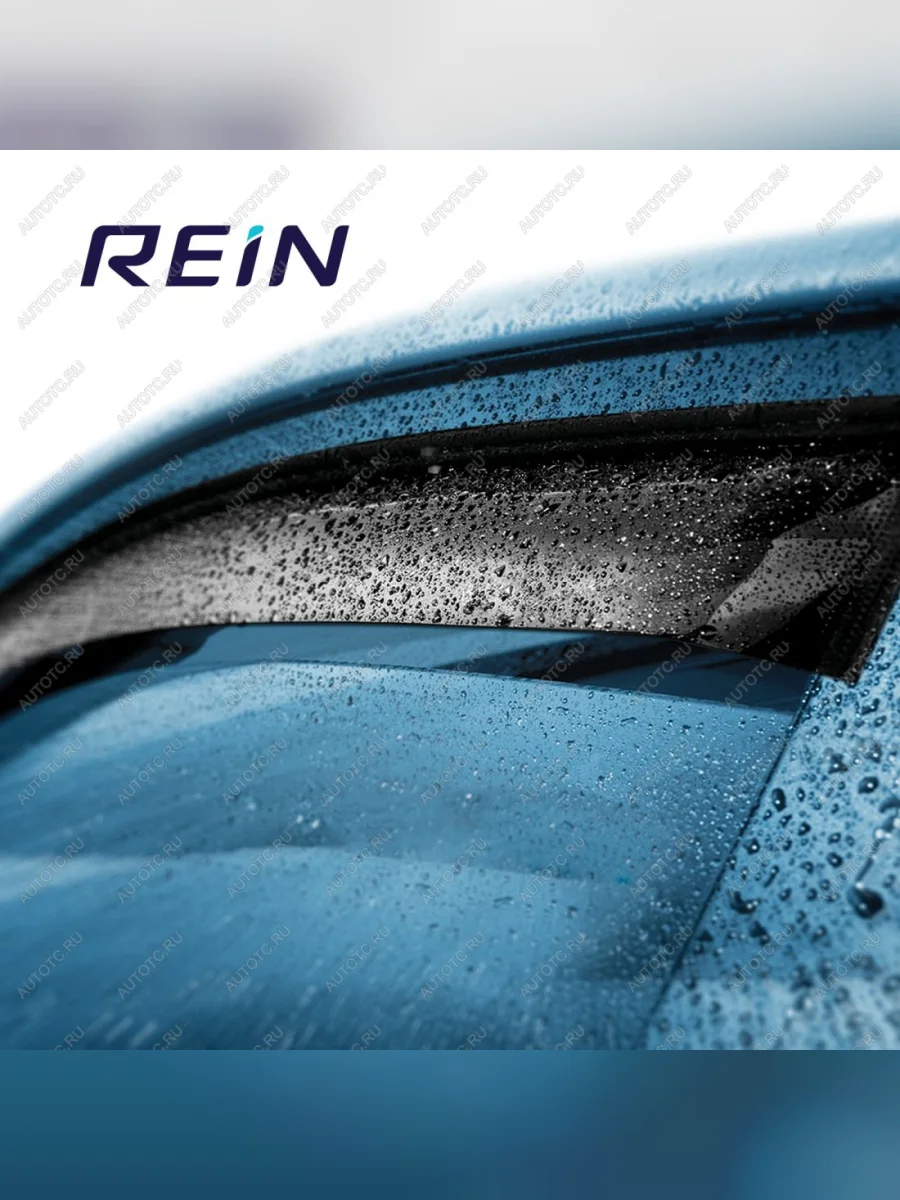 Дефлекторы окон REIN Opel Astra J GTC (2011-2018) (черные)  в Керчи Республика Крым