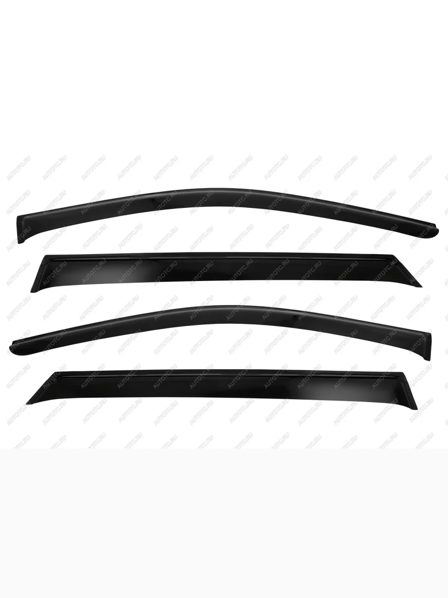 Дефлектор окон REIN Omoda C5 (2021-2025) (черные)  в Воронеже Воронежской области