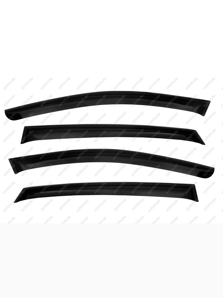 Дефлекторы окон REIN INFINITI QX60 L51 (2021-2025) (черные)  в Самаре Самарской области