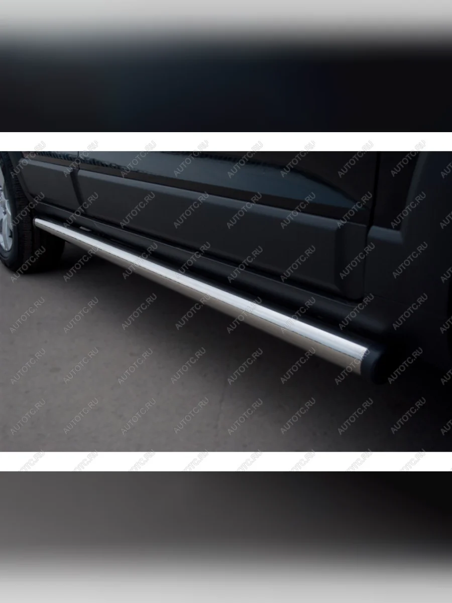 Пороги труба SLITKOFF  Chevrolet Niva (2002-2008) 2123 (d57 мм)  в Перми Пермском крае