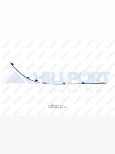 Молдинг заднего бампера (левый) HILLPORT Audi Q7  4L (2009-2015) рестайлинг
