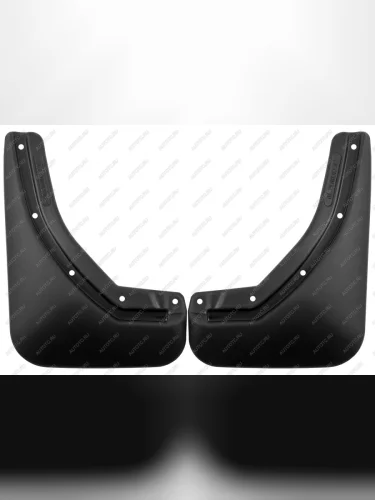 Брызговики задние (optimum) FROSCH (черные) CITROEN C5 Aircross (2022-2025) рестайлинг