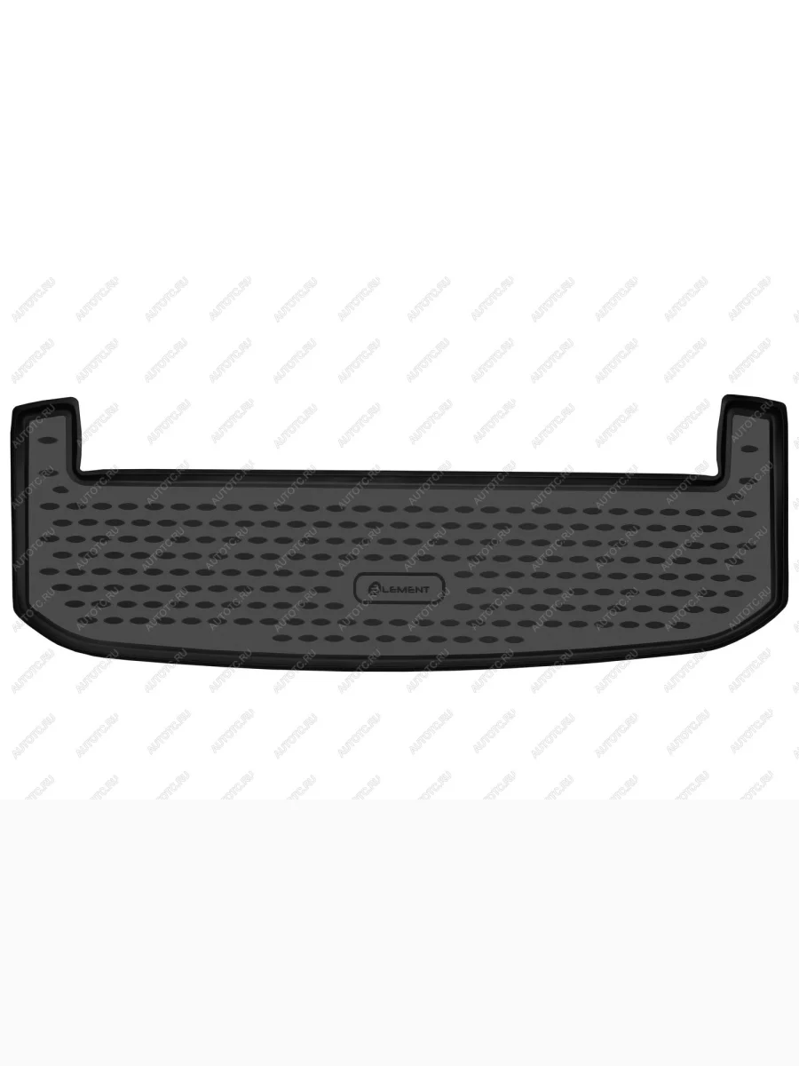 Коврик в багажник (короткий) Element Jetour X90 Plus (2021-2025) (черный)  в Перми Пермском крае