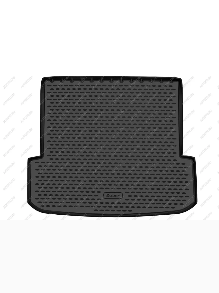 Коврик в багажник (длинный) Element Jetour X90 Plus (2021-2025) (черный)  в Перми Пермском крае