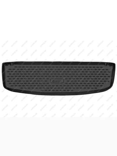 Коврик в багажник (3-й ряд разложен) Element (черный) Changan CS95 (2018-2024) рестайлинг