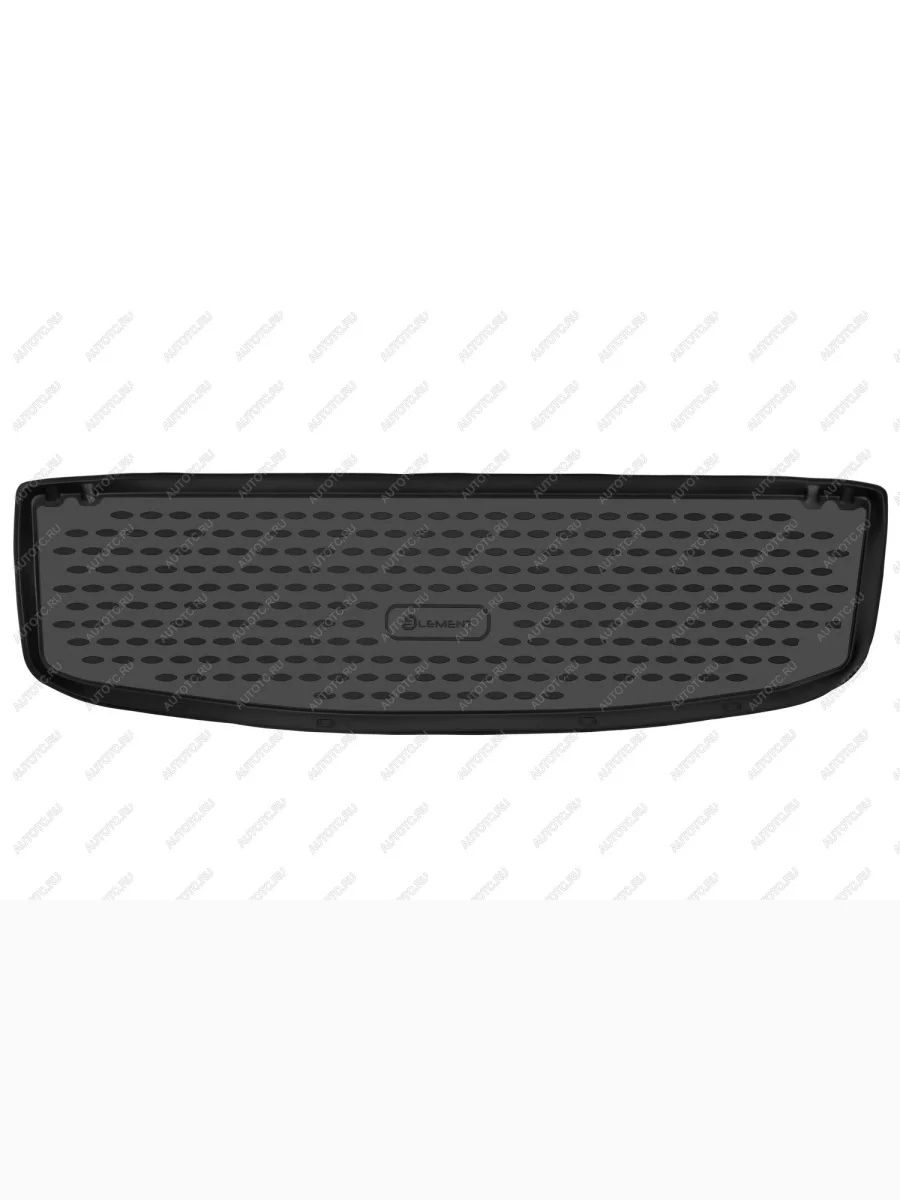 Коврик в багажник (3-й ряд разложен) Element  Changan CS95 (2018-2024) (черный)  в Самаре Самарской области