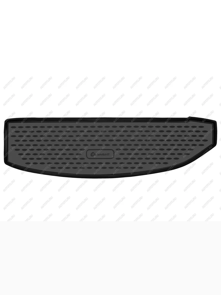 Коврик в багажник (3-й ряд разложен) Element  Chery Tiggo 8 PRO MAX (2022-2025) (черный)  в Самаре Самарской области