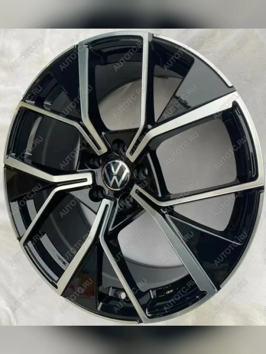 Колесный (модель F105) ZIXI 8.5 x 18  Audi 100, 200, 80, 90, A1, A2, A3, A4, A4 Allroad, A5, A6, A6 allroad quattro, A7, A8, e-tron, Q2, Q3, Q5, Q7, Q8, RS6, S5, TT, V8 (Black Machined Face)  в Керчи Республика Крым