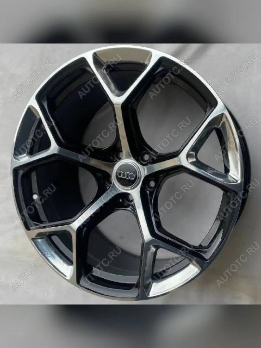 Колесный литой диск (модель FF494) ZIXI 8.5 x 19   (Black Silvery Face)  в Керчи Республика Крым