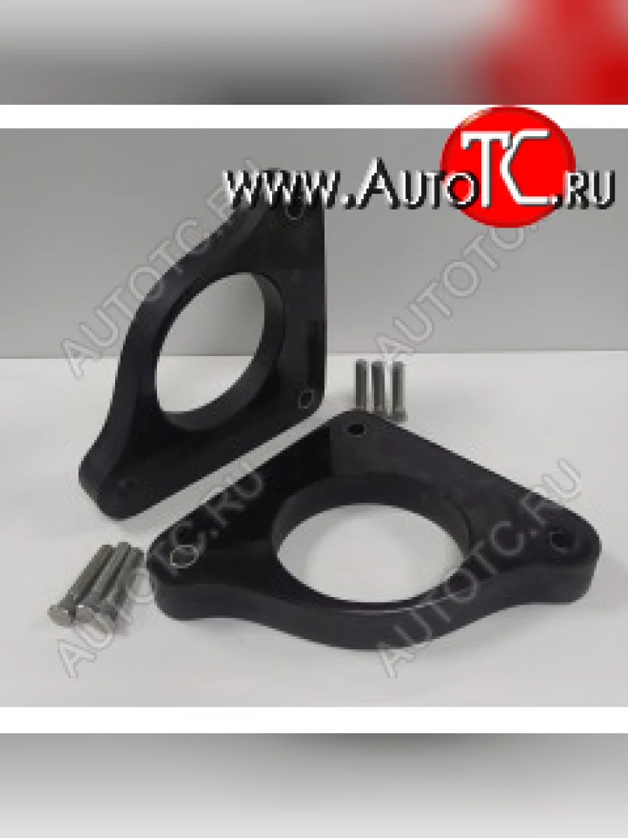 Задние проставки для увеличения клиренса (2 шт., крепеж) KLIRENSPLUS Jeep Renegade 1 BU дорестайлинг (2014-2020) (30 мм)  в Самаре Самарской области