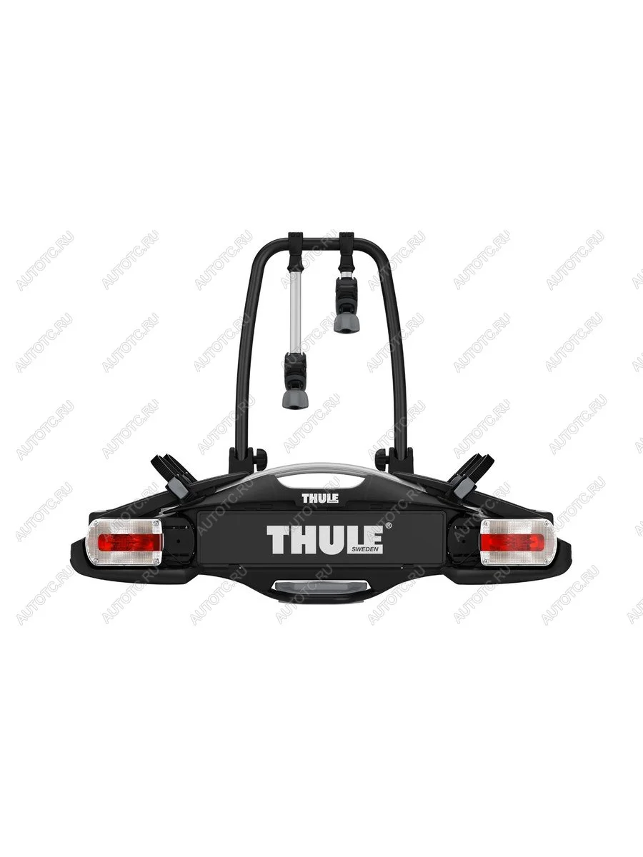 Велобагажник на 2 велосипеда с функцией наклона (13 pin) Thule VeloCompact 2 Seat Toledo Mk1 седан (1991-1999)  с доставкой в г. Пермь
