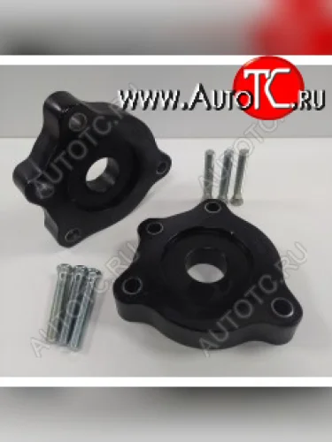 Передние проставки для увеличения клиренса (2 шт., крепеж) KLIRENSPLUS (20 мм) Acura TLX  UB1-4 (2014-2020), Honda Accord  8 CU (2011-2013), Honda Civic  FC (2015-2019), Honda CR-V  RW,RT (2016-2020), Honda Odyssey ( RC4, RC1, RC2,  RC4,RC1,RC2) (2017-2023)