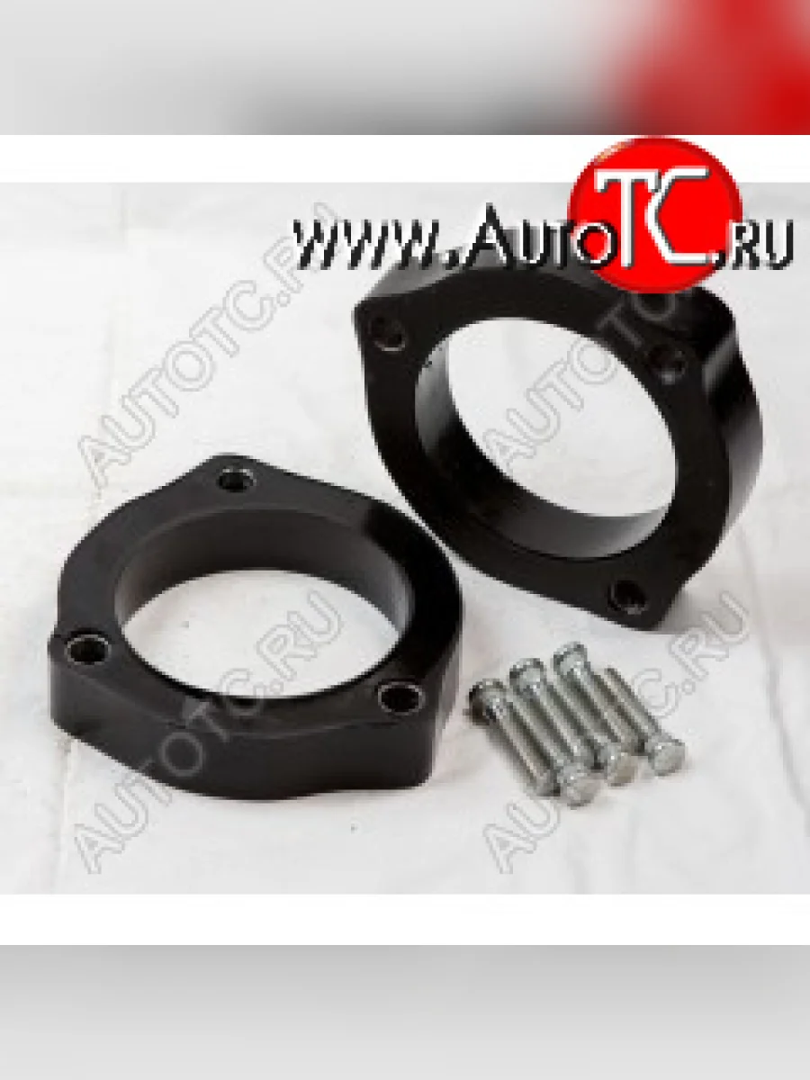 Передние проставки для увеличения клиренса (2 шт., крепеж) KLIRENSPLUS Mazda Bongo Friendee (1995-2005) (40 мм)  в Самаре Самарской области