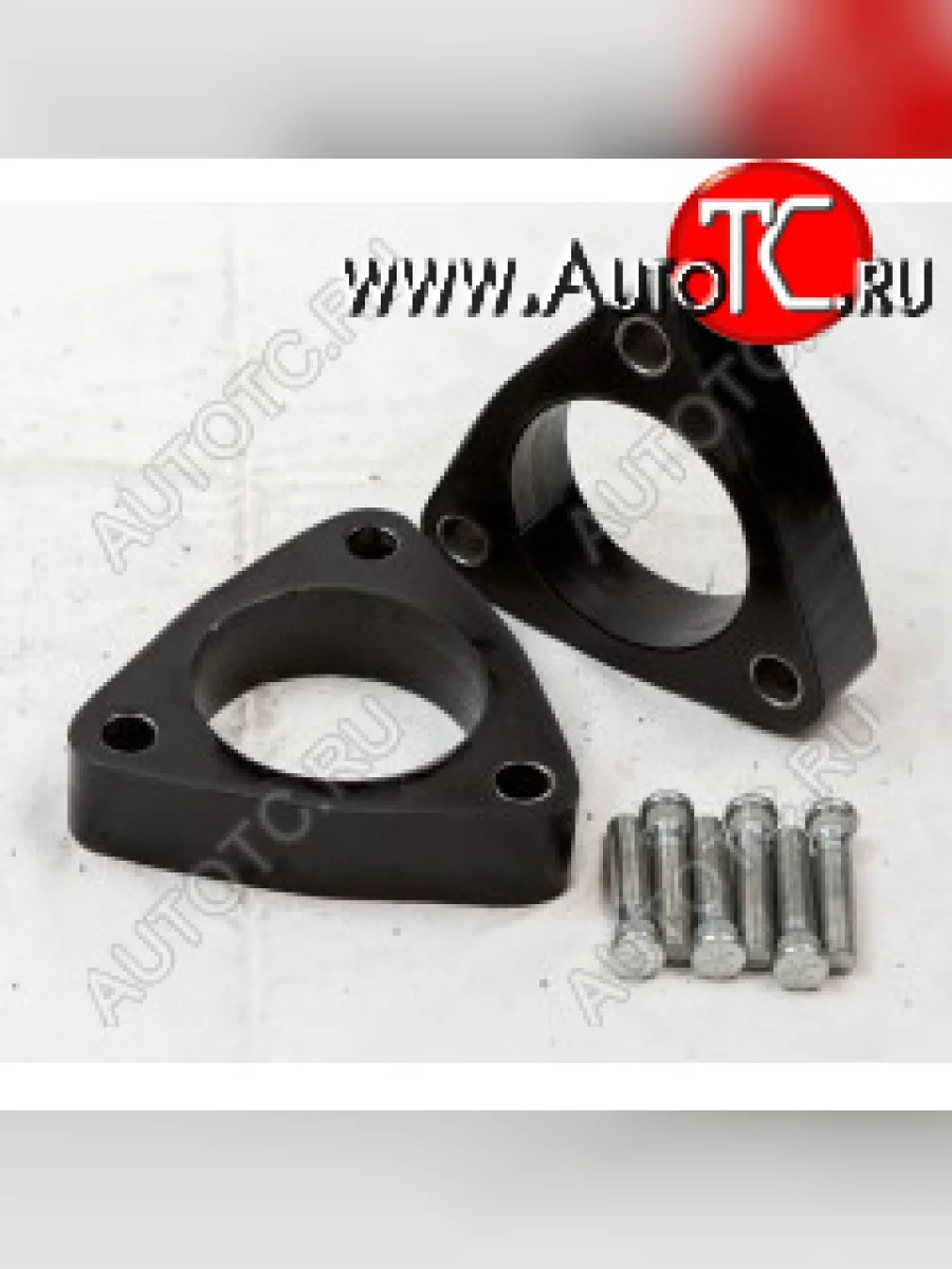 Передние проставки для увеличения клиренса (2 шт., крепеж) KLIRENSPLUS  Hyundai Atos (1997-2007) MX (40 мм)  в Самаре Самарской области