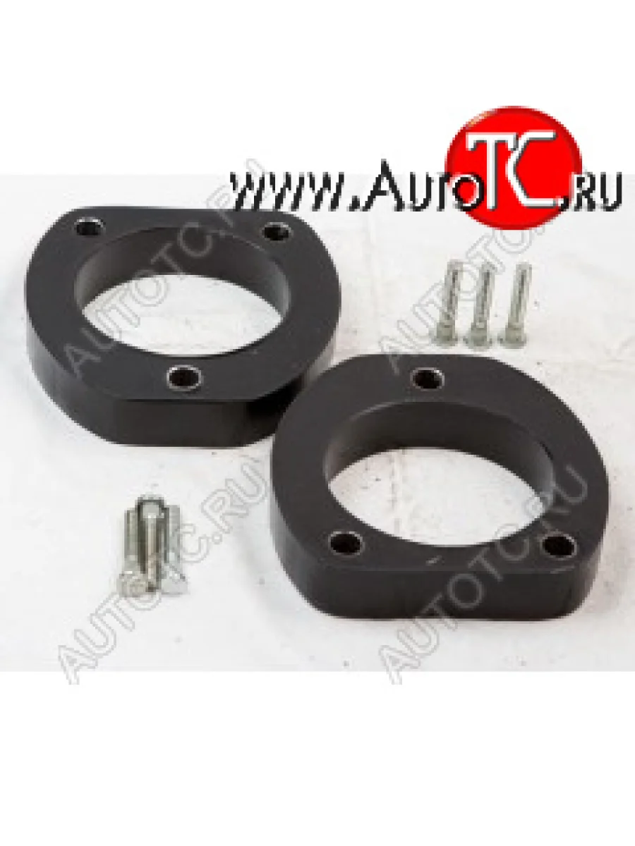 Передние проставки для увеличения клиренса (2 шт., крепеж) KLIRENSPLUS Fiat Palio 178 хэтчбэк 5 дв. дорестайлинг (1996-2003) (20 мм)  в Керчи Республика Крым