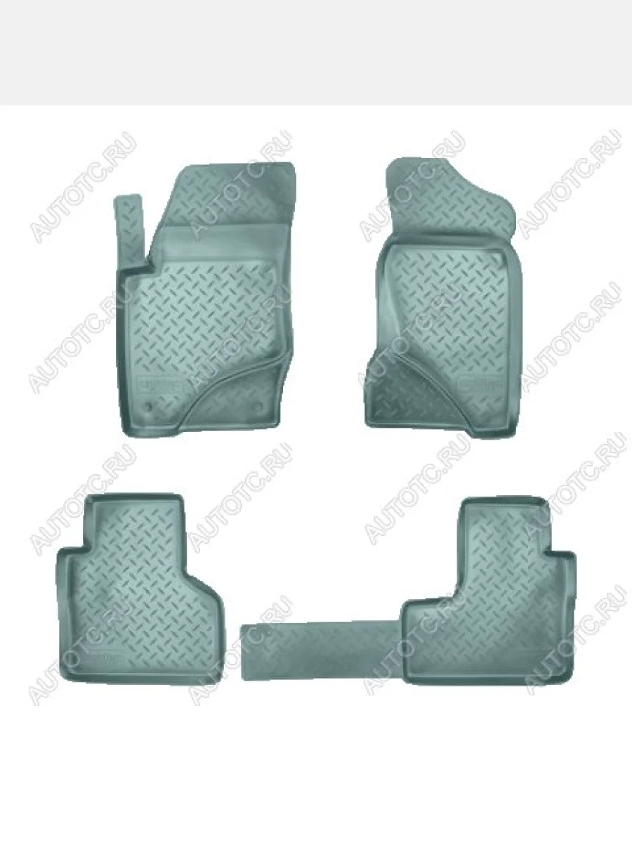 Коврики салонные Norplast Unidec Chevrolet Niva 2123 рестайлинг (2009-2020) (серый)  в Керчи Республика Крым