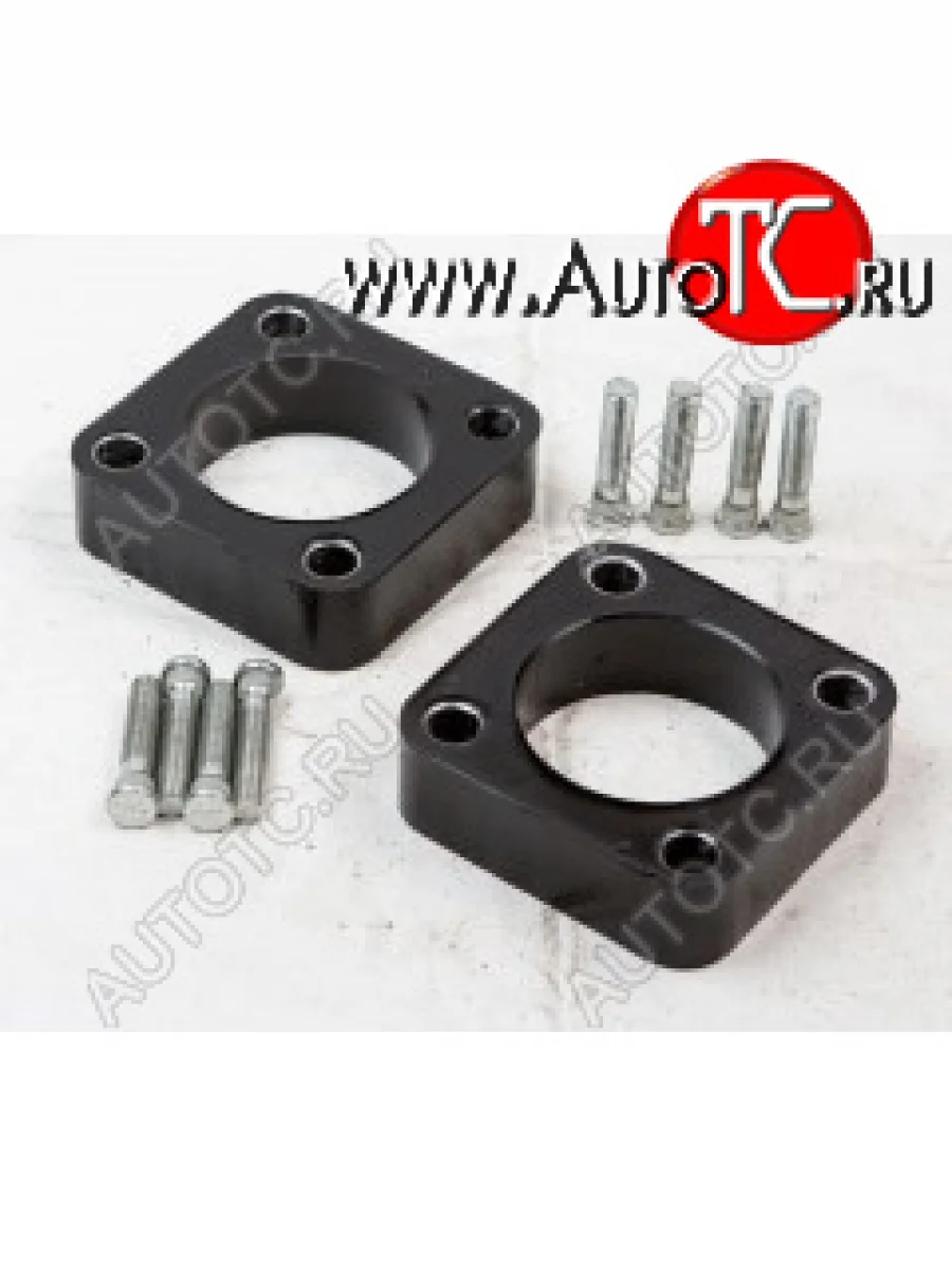 Передние проставки для увеличения клиренса (2 шт., крепеж) KLIRENSPLUS  Mazda CX-7 (2006-2012), Mazda CX-9 (2009-2015), Mazda MPV (2006-2016), Toyota MR2 (1984-2007) (20 мм)  с доставкой в г. Керчь