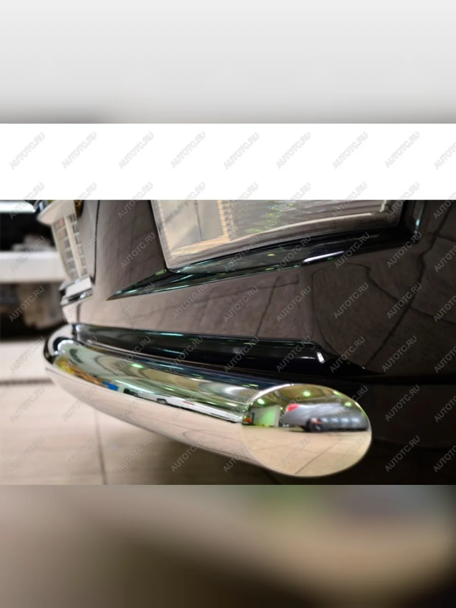 Защита переднего бампера d57 (дуга) Slitkoff  Cadillac Escalade (2006-2014) GMT926 джип 5 дв. (нержавейка полированная)  в Самаре Самарской области