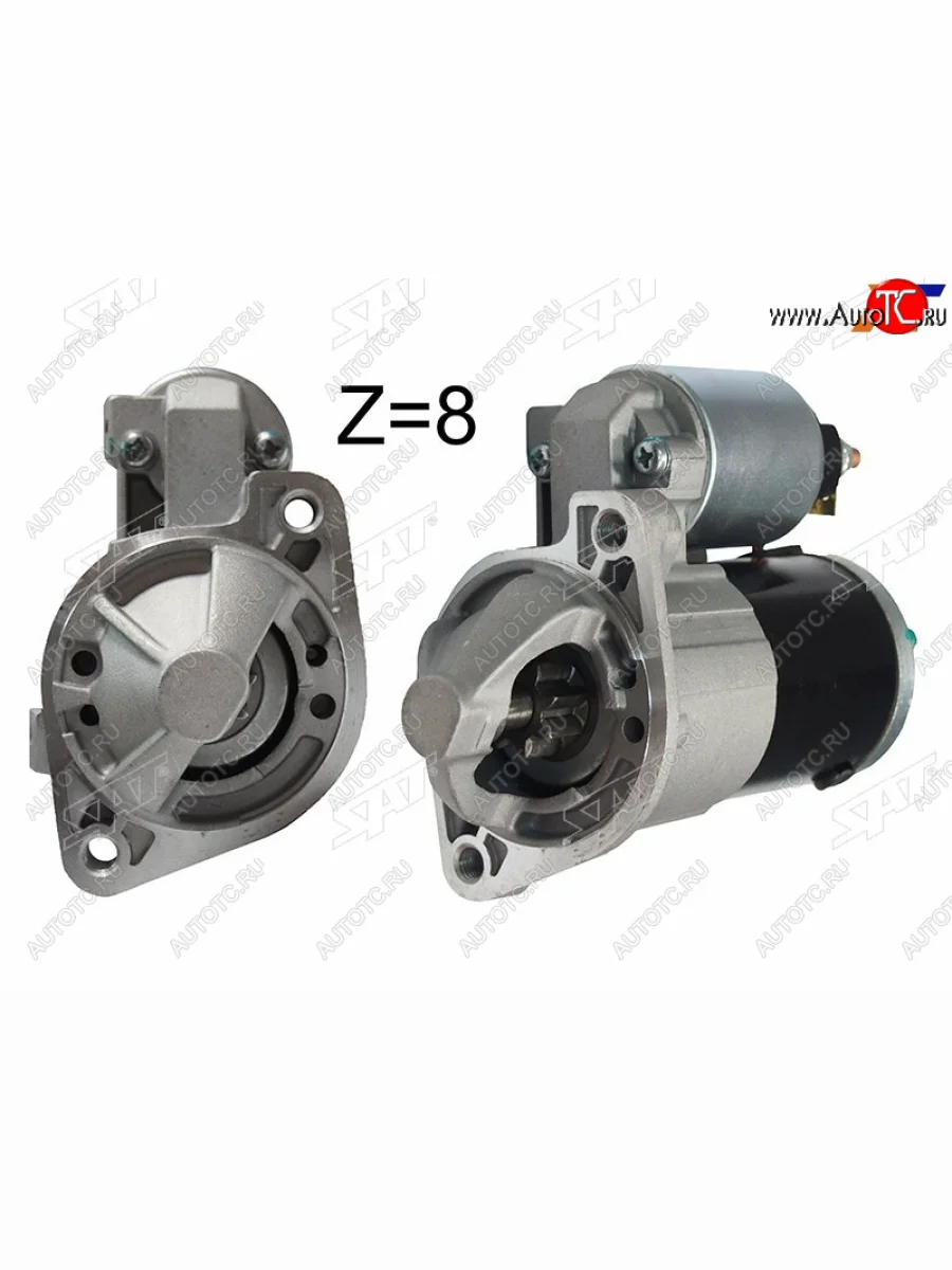 Стартер (2 kW/ Z=8) SAT Mitsubishi Galant 9 седан (2004-2009)  в Перми Пермском крае