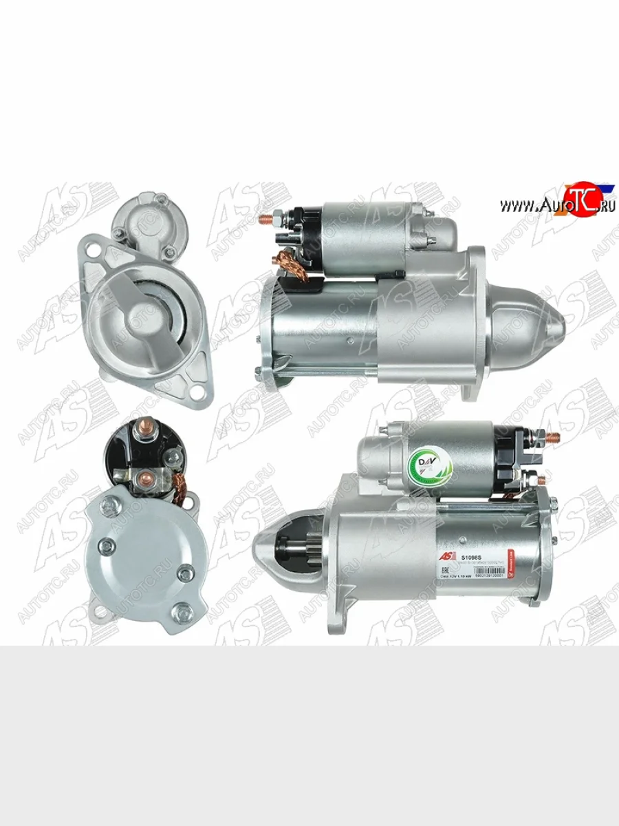 Стартер (1,1 kW/ Z=9) AS-PL Opel Astra H GTC хэтчбек 3 дв. дорестайлинг (2004-2006)  в Керчи Республика Крым