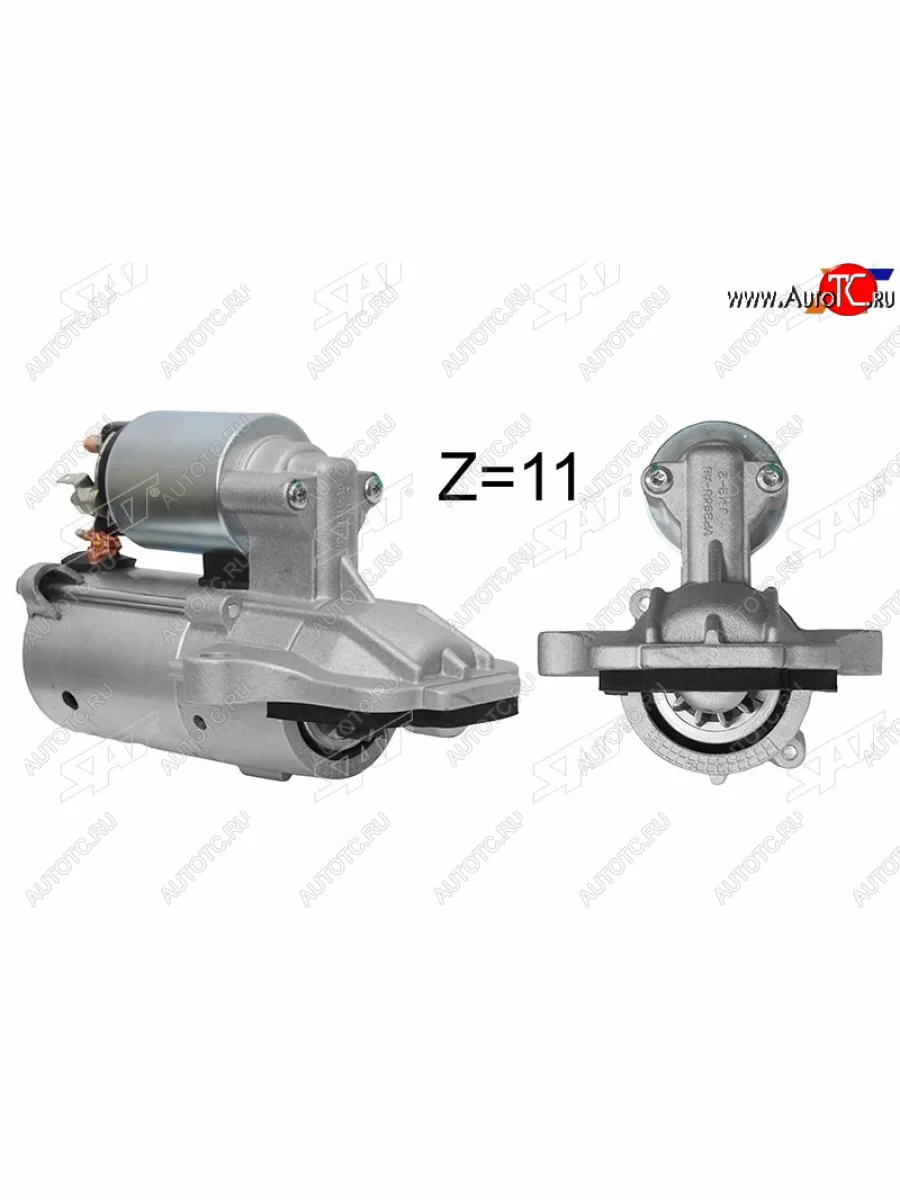 Стартер (1,2 kW/ Z=11) SAT Ford Focus 2 хэтчбэк 3 дв. рестайлинг (2007-2011)  в Керчи Республика Крым