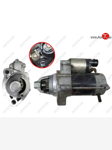 Стартер (0,7 kW/ Z=9 квадратная фишка)SAT Honda Fit  2 (2010-2012) GE 1-ый рестайлинг