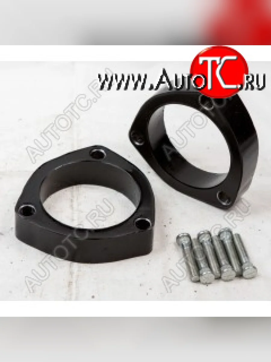 Передние проставки для увеличения клиренса (2 шт., крепёж) KLIRENSPLUS Suzuki Swift HT51S дорестайлинг, хэтчбэк 5 дв. (2000-2003) (40 мм)  в Керчи Республика Крым