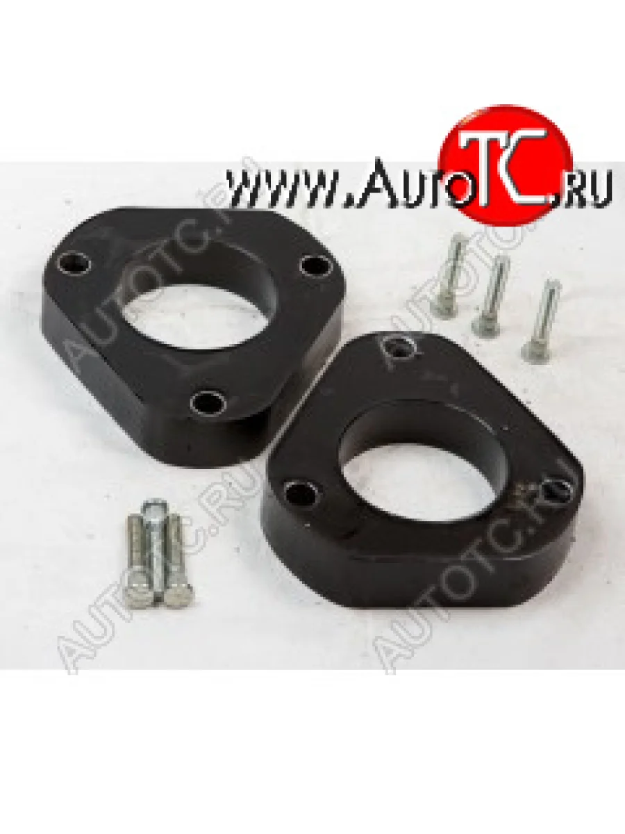 Передние проставки для увеличения клиренса (2 шт., крепёж) KLIRENSPLUS  SSANGYONG Actyon (2010-2021) (20 мм)  с доставкой в г. Керчь