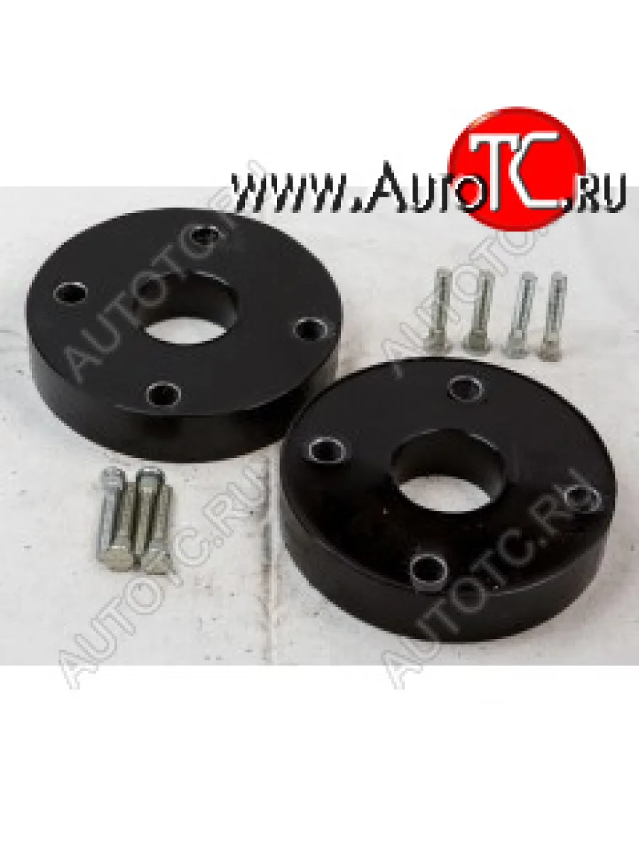 Передние проставки для увеличения клиренса (2 шт., крепёж) KLIRENSPLUS  Ford  Explorer  U502, Taurus  6 (20 мм)  в Самаре Самарской области
