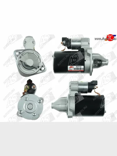 Стартер (0.9 kW/ Z-8) AS-PL Hyundai Solaris RBr седан дорестайлинг (2010-2014)