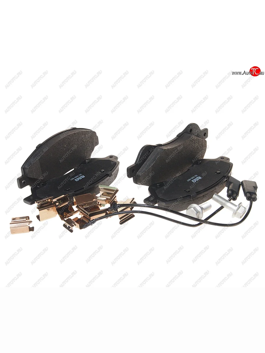 Комплект передних колодок дисковых тормозов (4 шт.) BSG Ford Transit цельнометаллический фургон (2006-2014)  в Перми Пермском крае