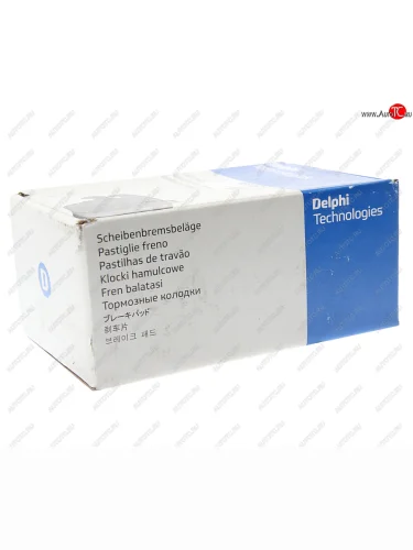 Комплект передних колодок дисковых тормозов (4 шт.) DELPHI Ford Transit цельнометаллический фургон (2014-2022)