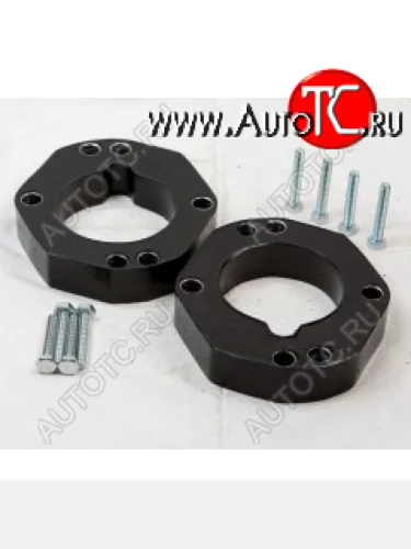 Передние проставки для увеличения клиренса (2 шт., крепеж) KLIRENSPLUS (30 мм) CITROEN Berlingo ( M49,  M59) (1996-2012), CITROEN Xsara ( N0,  N1) (1997-2005), CITROEN Xsara picasso (1999-2012), CITROEN ZX306 (1991-1998), Geely Otaka (2006-2009), Peugeot 306 (1993-2002)