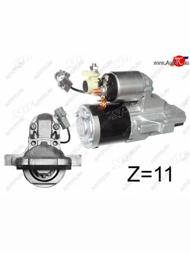 Стартер (1,4 kW Z=11 (восстановленный)) SAT Mazda CX-7 ER дорестайлинг (2006-2010)