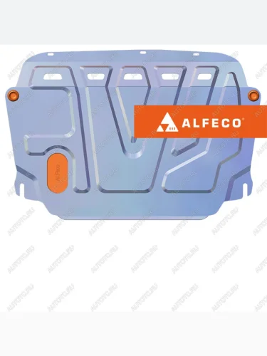 Защита картера и кпп V-all ALFECO (алюминий 4 мм) KIA Cerato 2 TD седан (2008-2013)