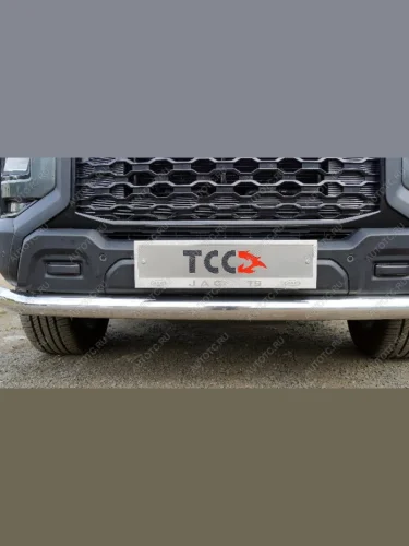 Рамка гос. номера (комплект)(4WD) ТСС Тюнинг (нанесенная надпись JAC) JAC T9 Pickup Double Cab (2021-2025)