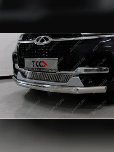 Рамка гос. номера (комплект) ТСС Тюнинг (вырезанная надпись Chery) Chery Tiggo 8 1 T18 рестайлинг (2019-2023)