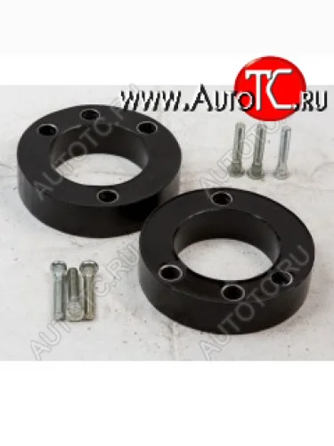 Передние проставки для увеличения клиренса (2 шт., крепеж) KLIRENSPLUS (30 мм) Land Rover Discovery 4 L319 (2009-2016)