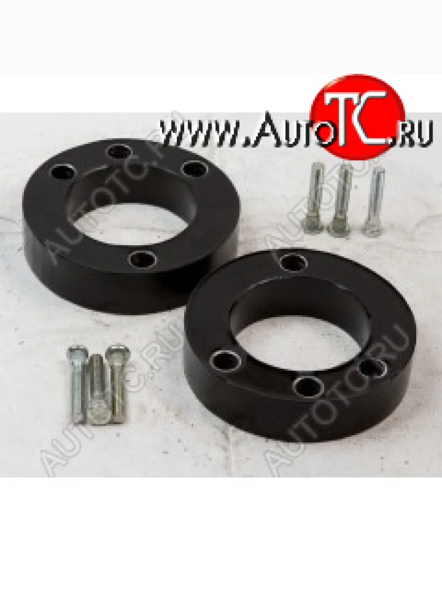 Передние проставки для увеличения клиренса (2 шт., крепеж) KLIRENSPLUS Chevrolet Trailblazer GMT360 дорестайлинг (2001-2006) (20 мм)  в Самаре Самарской области