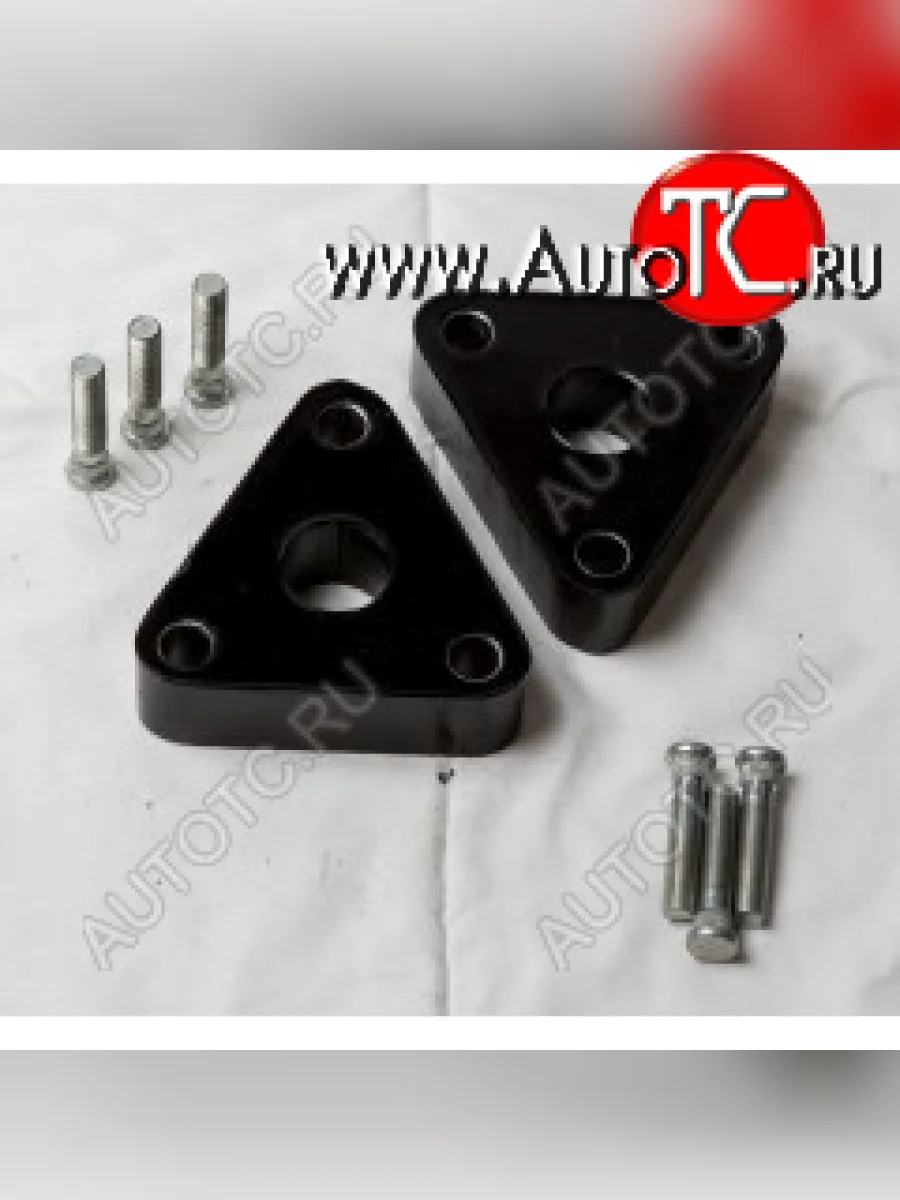 Передние проставки для увеличения клиренса (2 шт., крепеж) KLIRENSPLUS Nissan Sunny B15 (1998-2004) (40 мм)  в Керчи Республика Крым