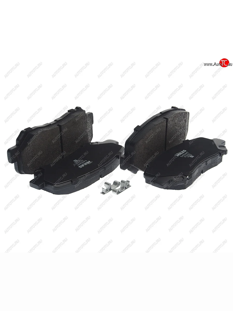 Комплект передних колодок дисковых тормозов (4 шт.) MILES Mazda CX-5 KE дорестайлинг (2011-2014)  с доставкой в г. Керчь