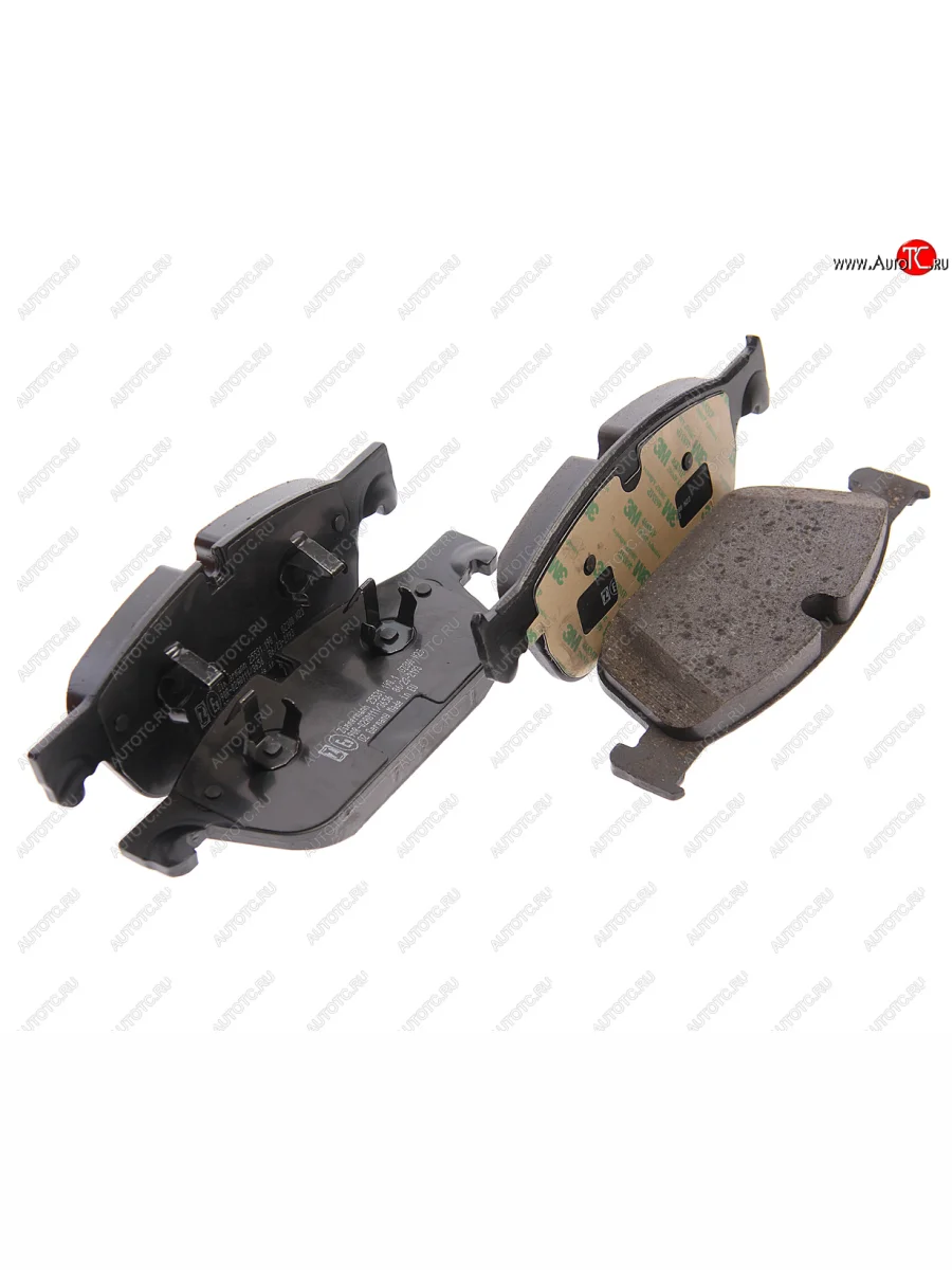 Комплект передних колодок дисковых тормозов (4 шт.) ZIMMERMANN Mercedes-Benz ML class W166 (2011-2015)  с доставкой в г. Керчь