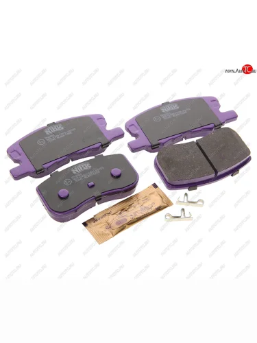 Комплект передних колодок дисковых тормозов (4 шт.) NIBK Mitsubishi Colt Z30 хэтчбэк 5 дв. дорестайлинг (2002-2009)