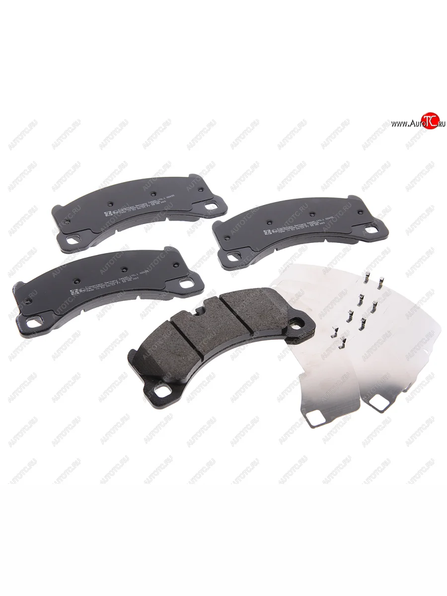 Комплект передних колодок дисковых тормозов (4 шт.) ZIMMERMANN Porsche Cayenne 958 (2010-2014)  в Керчи Республика Крым