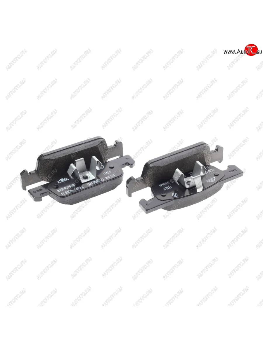 Комплект передних колодок дисковых тормозов (4 шт.) RENAULT Renault Logan 2 дорестайлинг (2014-2018)  в Перми Пермском крае