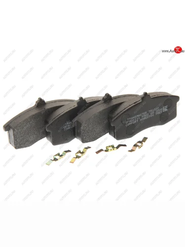 Комплект передних колодок дисковых тормозов (4 шт.) TRANSMASTER Лада ВАЗ Ока 1111 (1988-2008)