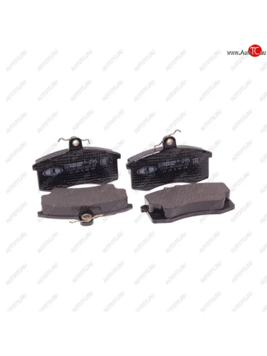 Комплект передних колодок дисковых тормозов (4 шт.) LADA Лада ВАЗ Приора 2170 седан дорестайлинг (2007-2014)