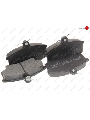 Комплект передних колодок дисковых тормозов (4 шт.) BESTPARTS Лада ВАЗ 2110 седан (1995-2007)