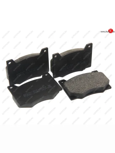 Комплект передних колодок дисковых тормозов (4 шт.) ФОБОС ГАЗ 3102 Волга (1981-2008)