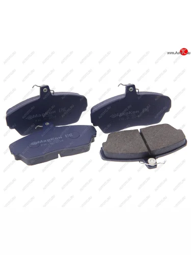 Комплект передних колодок дисковых тормозов (4 шт.) МАРКОН ГАЗ 3110 Волга (1997-2005)